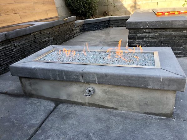 Built-In Fire Pit